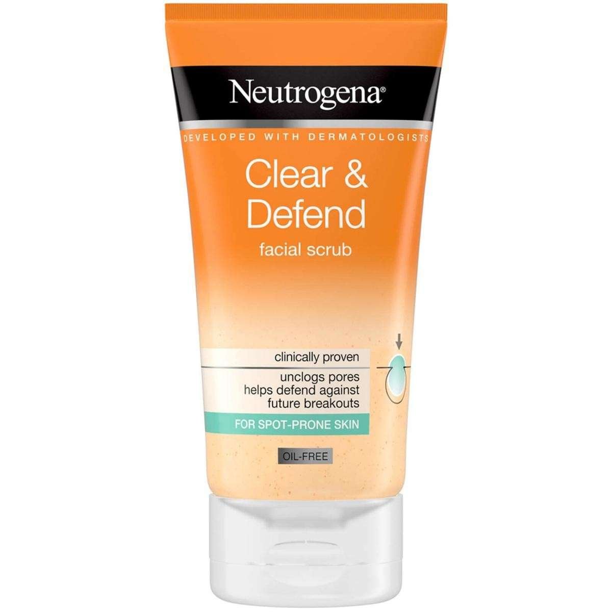 Neutrogena Clear & Defend Facial Scrub 150ml